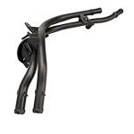 Tuberia de agua Deposito – bomba secundaria, turbo – brida METAL para VW, AUDI A4 2.0T TSI código: 1K0 121 070 BD