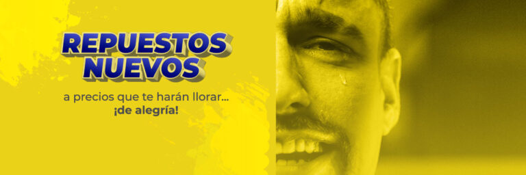 Repuestos nuevos a precios que te harán llorar... ¡de alegría!