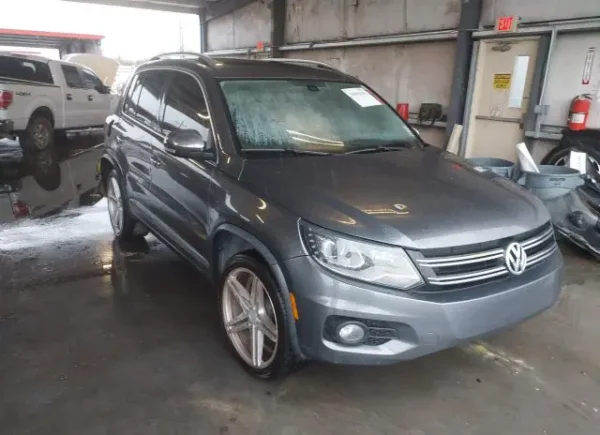 VW TIGUAN 2012 SEL GRIS 2.0 TURBO TSI TIPTRONIC