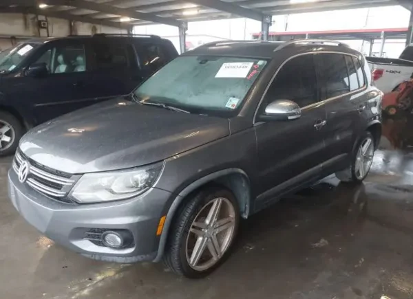 VW TIGUAN 2012 SEL GRIS 2.0 TURBO TSI TIPTRONIC