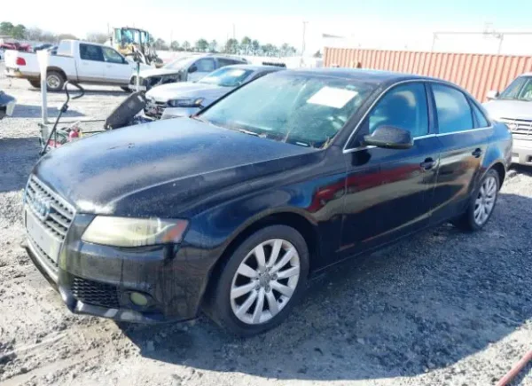 AUDI A4 2010 NEGRO 2.0 TURBO TSI CVT