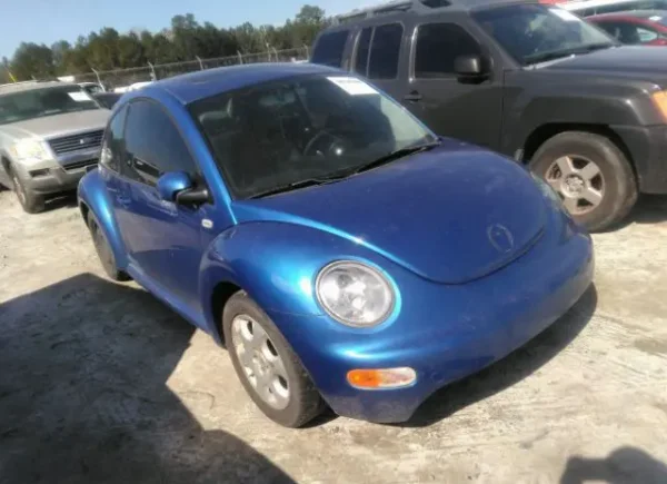 VW NEW BEETLE 2003 AZUL 2.0 AUTOMATICA