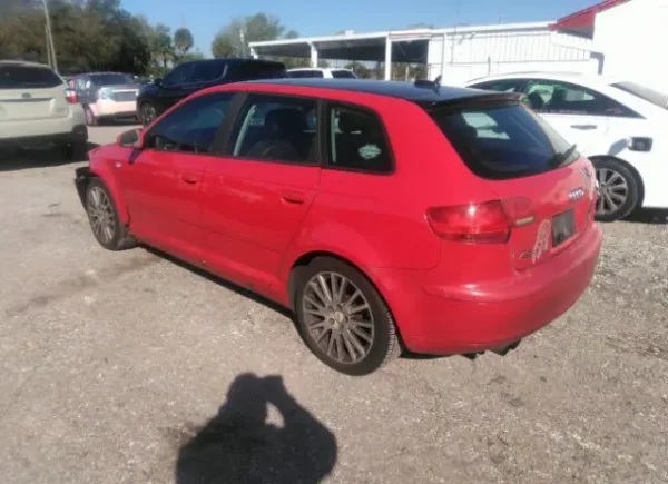 AUDI A3 2006 ROJO 2.0 TURBO FSI DSG