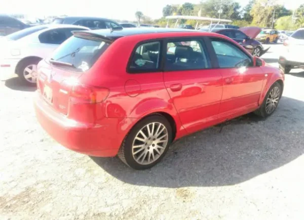 AUDI A3 2006 ROJO 2.0 TURBO FSI DSG