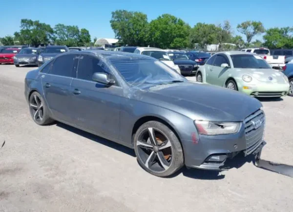 AUDI A4 2013 GRIS 2.0 TURBO TSI CVT