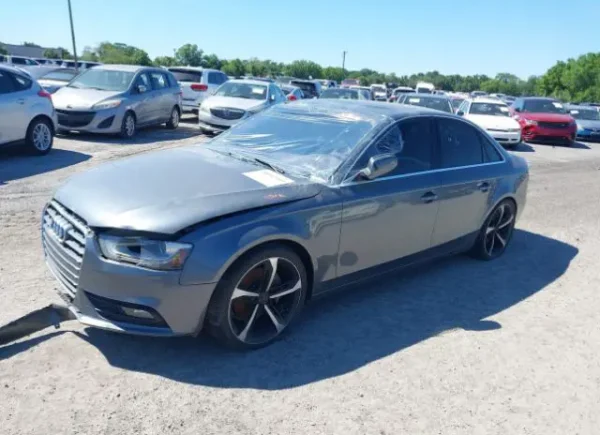 AUDI A4 2013 GRIS 2.0 TURBO TSI CVT