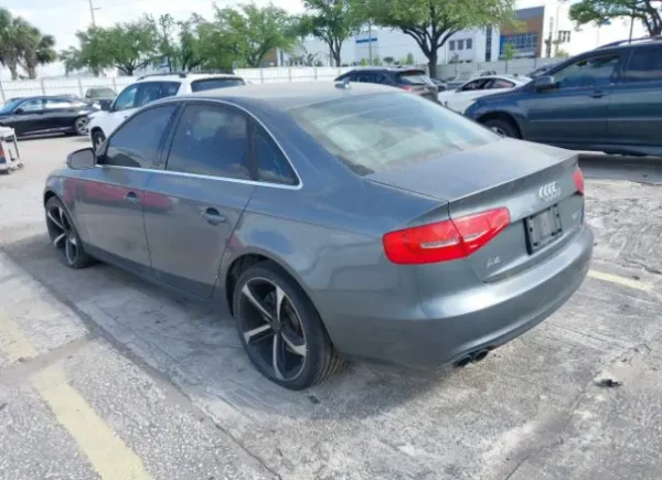 AUDI A4 2013 GRIS 2.0 TURBO TSI CVT