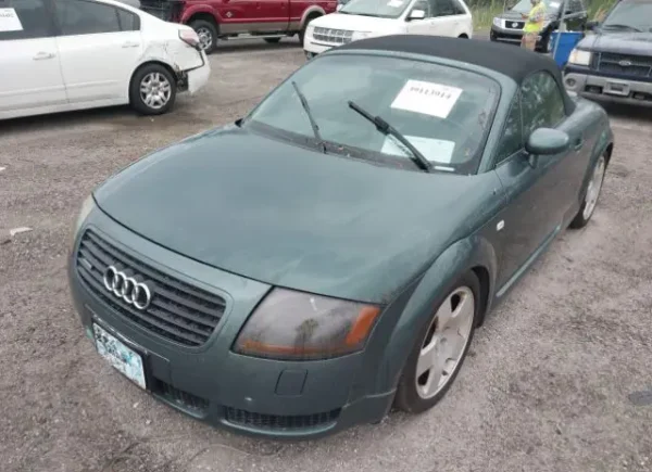 AUDI TT 2001 VERDE 1.8TURBO 225 HP MECANICO QUATTRO