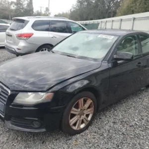 AUDI A4 2010 NEGRO 2.0 TSI FRONT WHEEL DRIVE