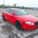 AUDI A4 2008 ROJO 2.0 FSI CVT