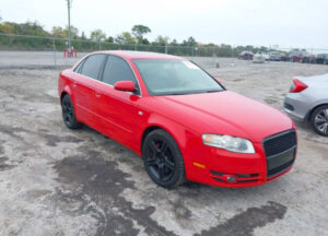 AUDI A4 2008 ROJO 2.0 FSI CVT