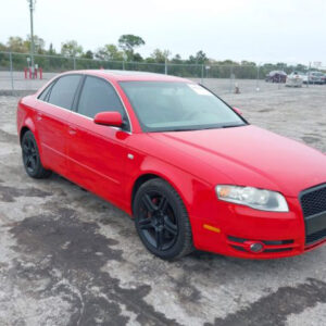 AUDI A4 2008 ROJO 2.0 FSI CVT
